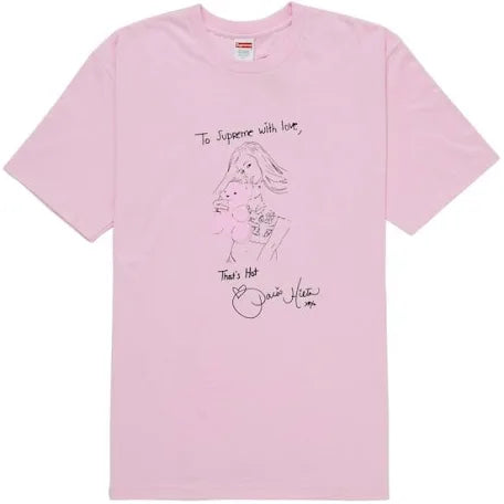 Supreme x Paris Hilton Tee Pink FW26