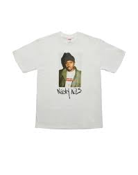 FW17 Supreme Nas Photo T-Shirt White