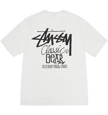 Stüssy Classic Gear Pigment Dyed Tee Neutral