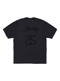 Stussy Black Stock Link Shirt