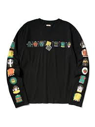 Kapital 20/- Jersey Crew Long Sleeve Tee