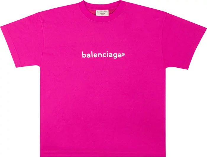 Balenciaga “Logo Tee” Pink (SS22)