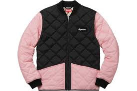 Supreme Color Blocked Quilted Jacket