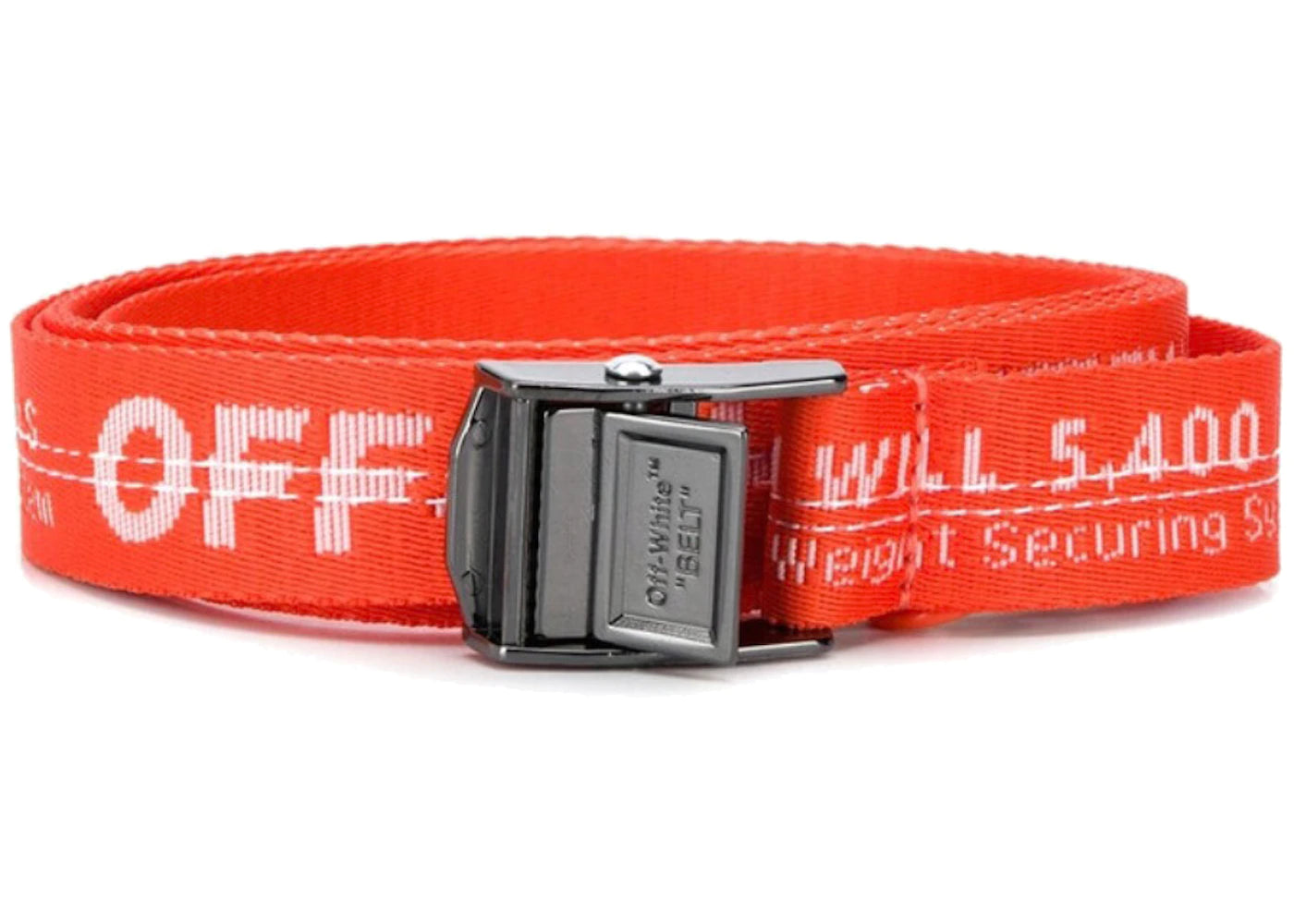 Off-White Industrial Belt “Orange” (SS20)