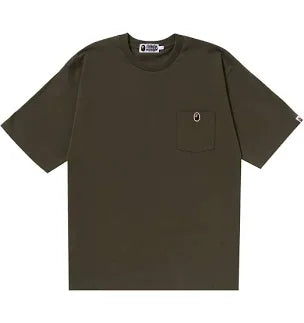 A Bathing Ape Head One Point Relaxed Fit Pocket Tee