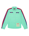 Denim Tears x Bstroy Side Stripe Button Up Shirt