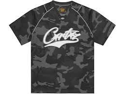 Corteiz BTR Practice Black Camo Jersey
