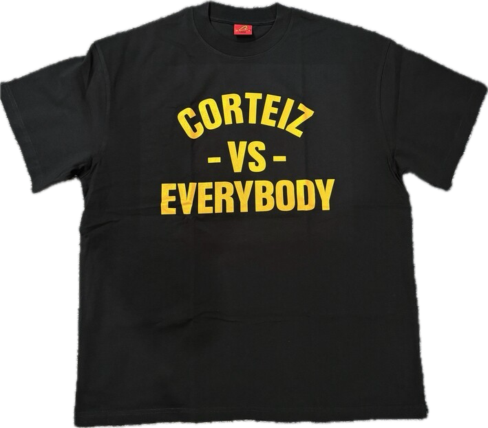 Corteiz Vs. Everybody Honey Black Tee