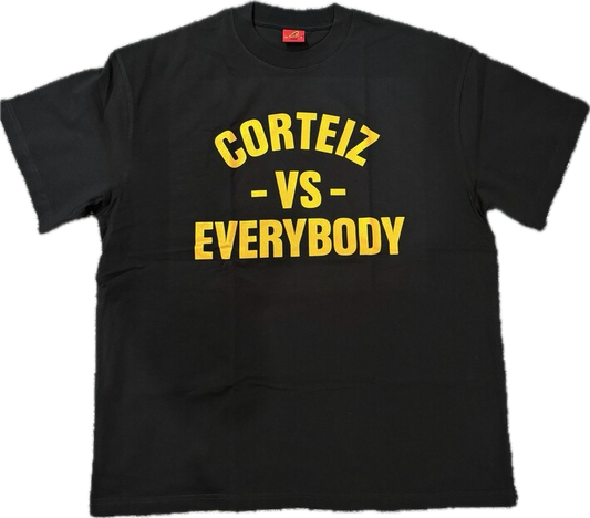 Corteiz Vs. Everybody Honey Black Tee