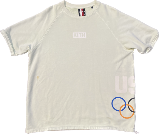 Kith For Team USA ‘5 Rings’ Tee Cream