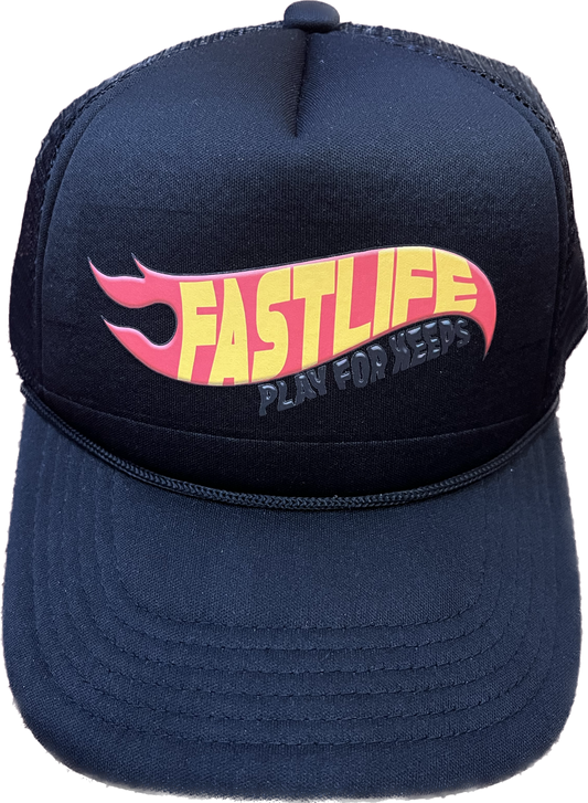 Fastlife Play For Keeps Black Trucker