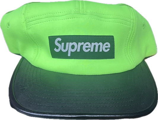 Supreme Neopreme Green Camp Cap