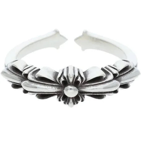 Chrome Hearts Baby Double Floral Ring