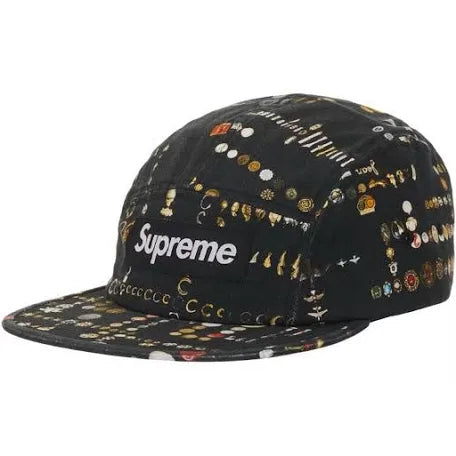 Supreme x Mike Kelly Camp Cap Black