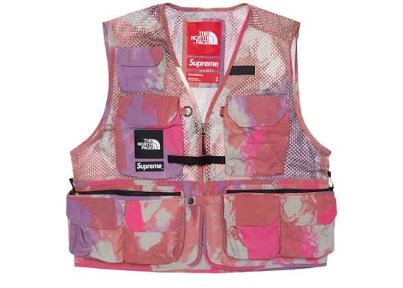 Supreme x the north face mesh vest