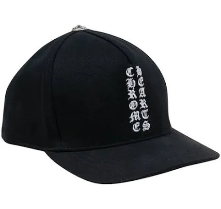 Chrome Hearts Vertical Logo Baseball Cap