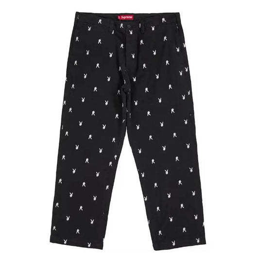 Supreme x playboy chino pants