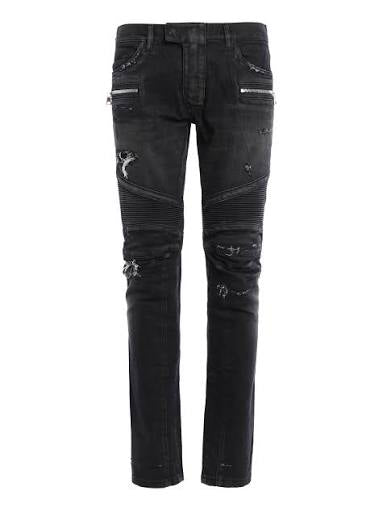 Balmain biker all black