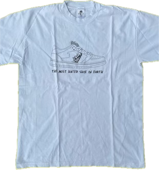 Warren Lotas “Most Hated Shoe” Tee White