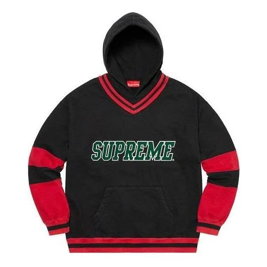 Supreme hooded hockey jersey