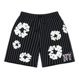 Denim Tears Black Yankees Pinstripes Sweatshorts Black