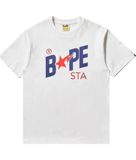 Bape A Bathing Ape Colors Sta Tee White