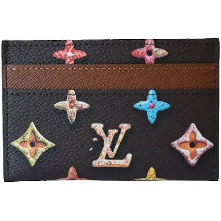 Louis Vuitton x Pharrell “Doughnut” Card Holder Brown
