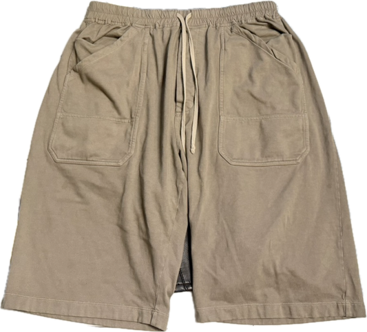 Rick Owens Beige Shorts