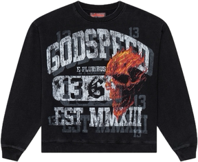 Godspeed “Seeing Double” Crewneck