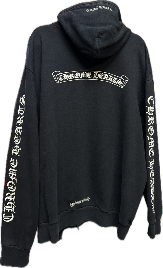 Chrome Hearts “Fuck You” Scroll Hoodie