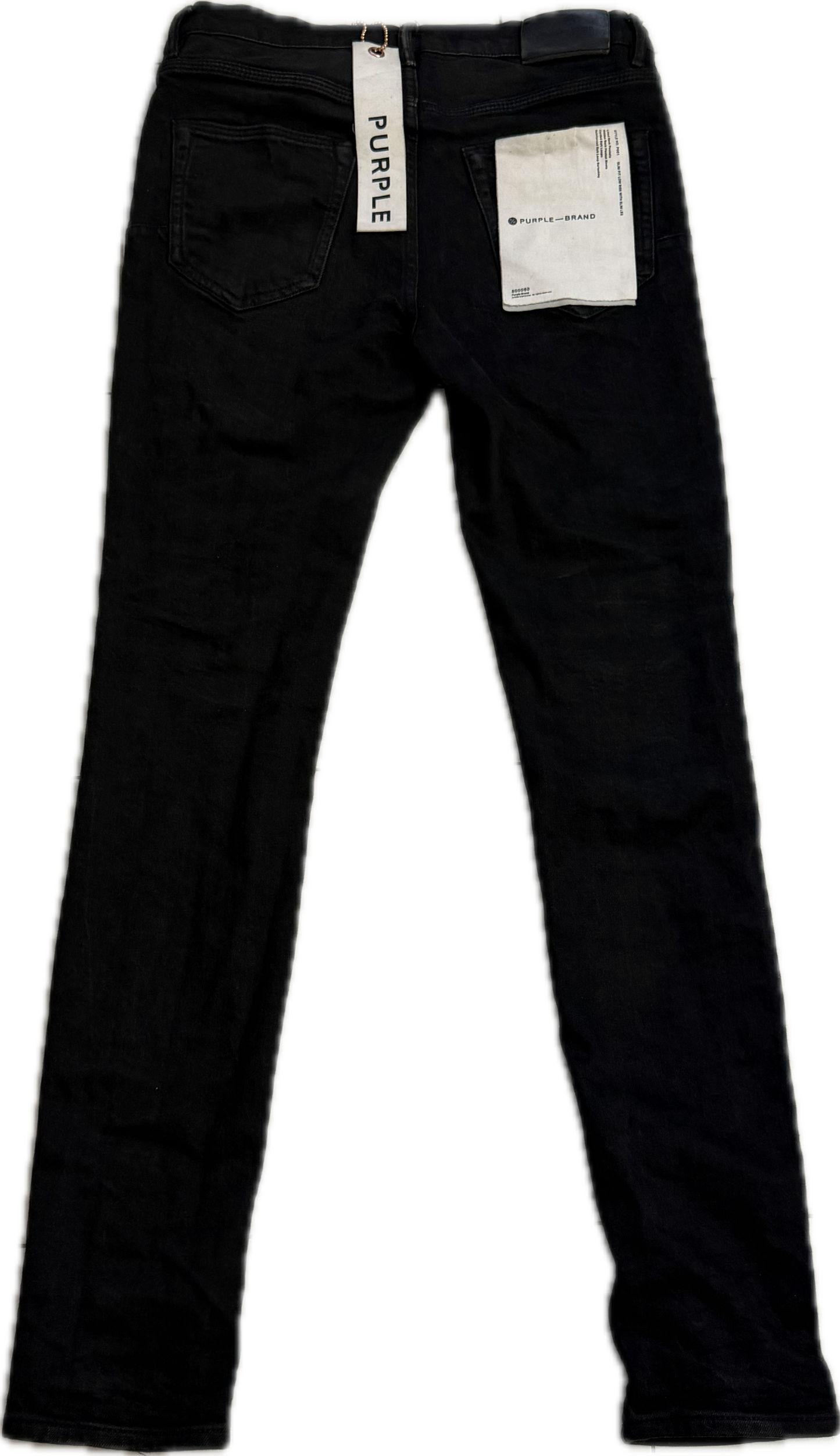 Purple Denim Black