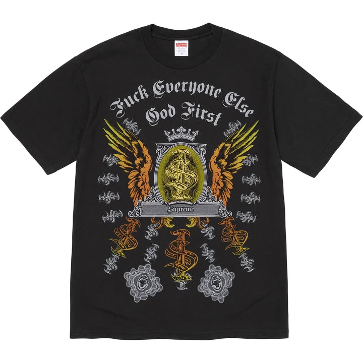 Supreme “Money” Tee Black FW26