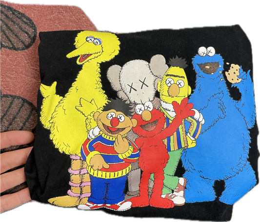 Kaws x Sesame St. “Characters” Tee