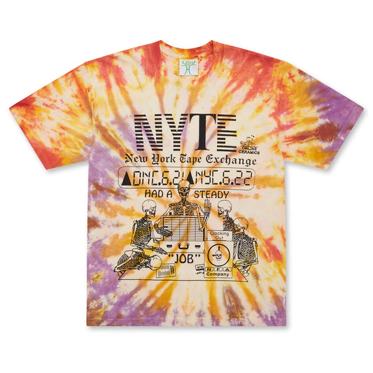 Online Ceramics New York Tape Exchange Tie Dye S/S Tee