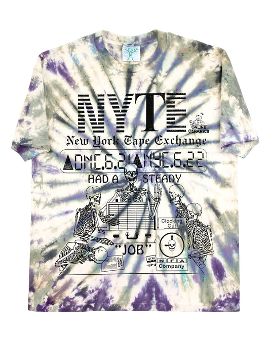 Online Ceramics New York Tape Exchange Tie Dye S/S Tee