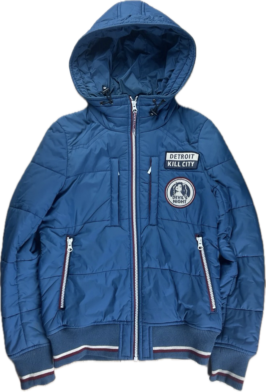 Hysteric Glamour “Detroit City Killer” Hooded Puffer
