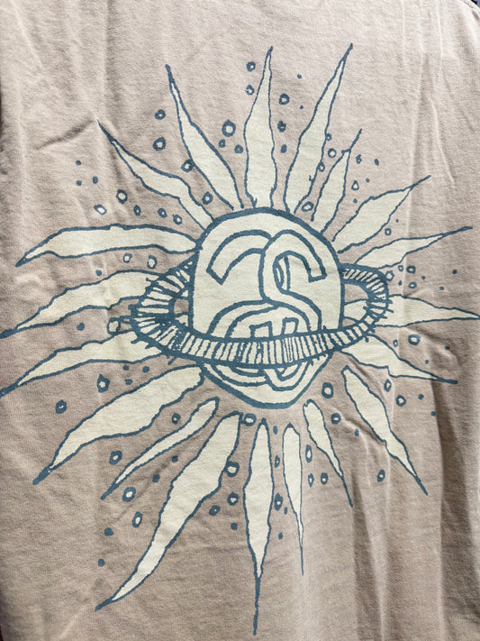 Stussy “Sun” Pigment Dyed Tee