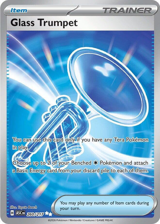PK Glass Trumpet Trainer Item Card (I.R)