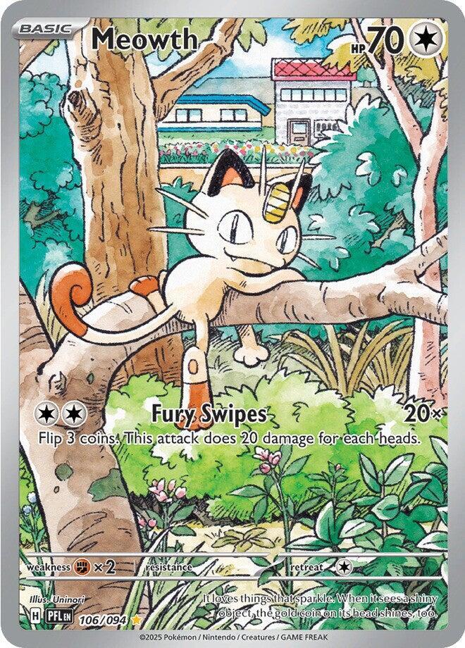PK Meowth Card (I.R)