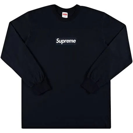 Supreme Box Logo Longsleeve Navy