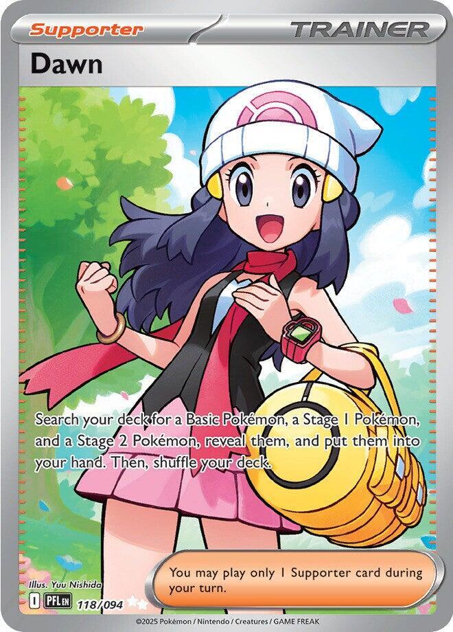 PK Dawn Trainer Supporter Card (I.R)