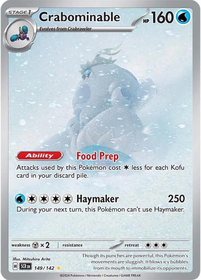 PK Crabominable Card (I.R.)