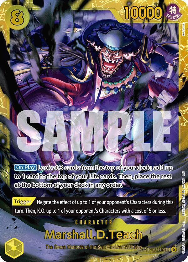 OP Marshall.D.Teach Card (S.E.C)