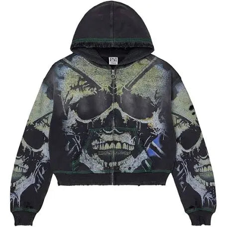 Vale “Grave Digger” Zip-Up Hoodie