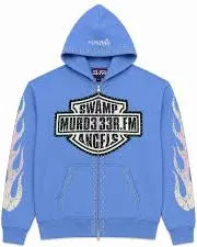 Murd333r.FM Chop333r Zip-Up Hoodie