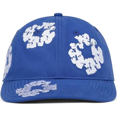 Denim Tears Cotton Wreath Cap Royal Blue Hat