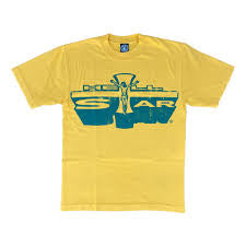 Hellstar Studios “Jesus Emblem” Tee Yellow/Green