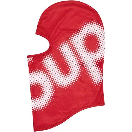 Supreme Halftone Lightweight Balaclava Red