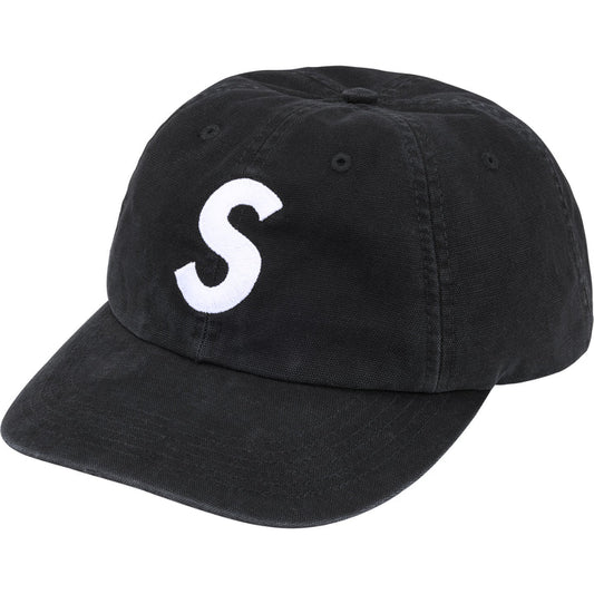 Supreme Washed Canvas S Logo Hat FW26
