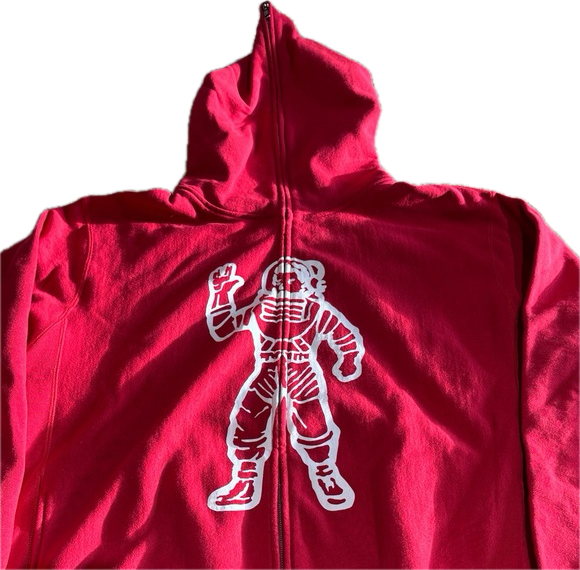 Vintage Billionaire Boys Season 1 Astronaut Full-Zip Hoodie Red